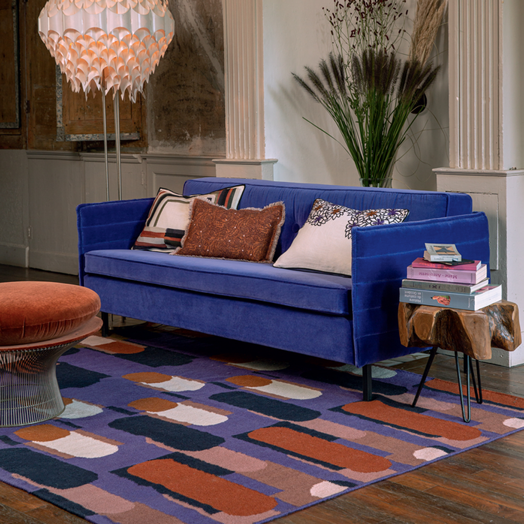 Tapis Oman - Purple – Image 2