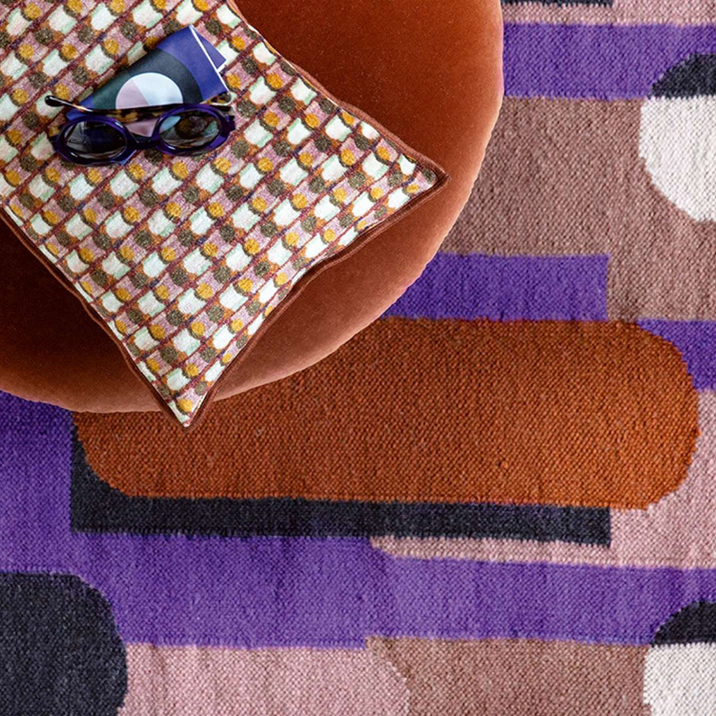 Tapis Oman - Purple – Image 3