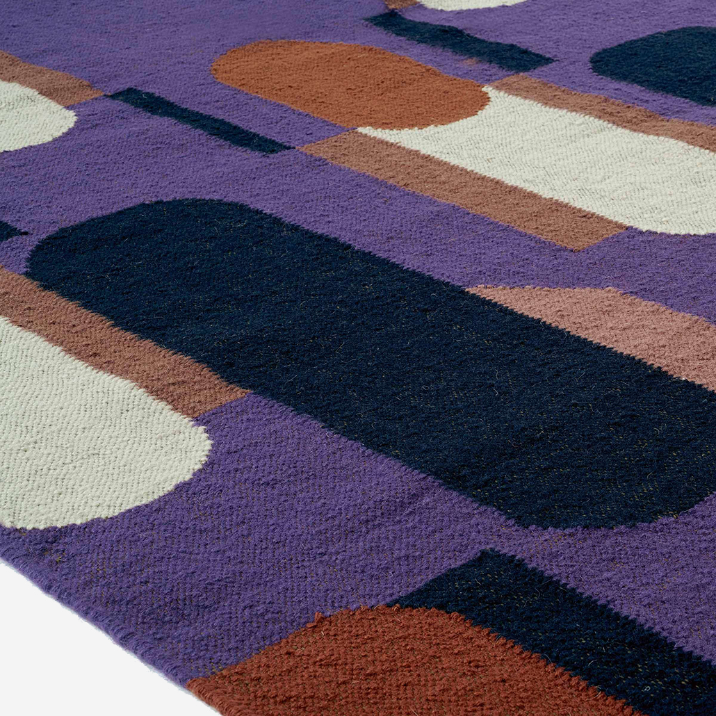Tapis Oman - Purple – Image 4
