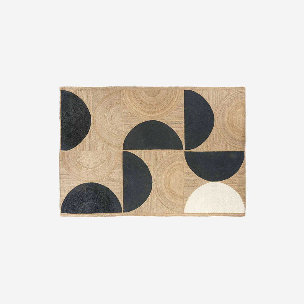 Tapis Rocky - Black