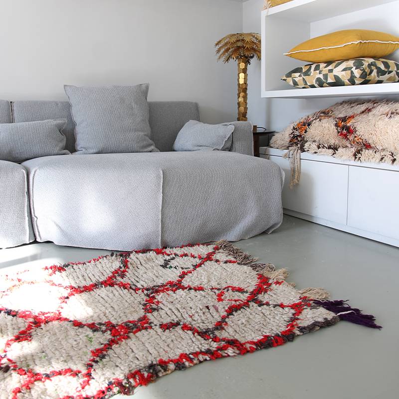 Tapis berbère Azilal - 190x95 – Image 4