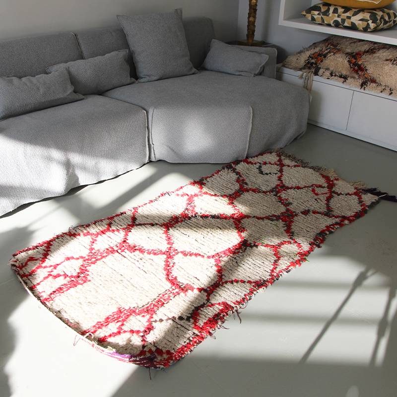 Tapis berbère Azilal - 190x95 – Image 6