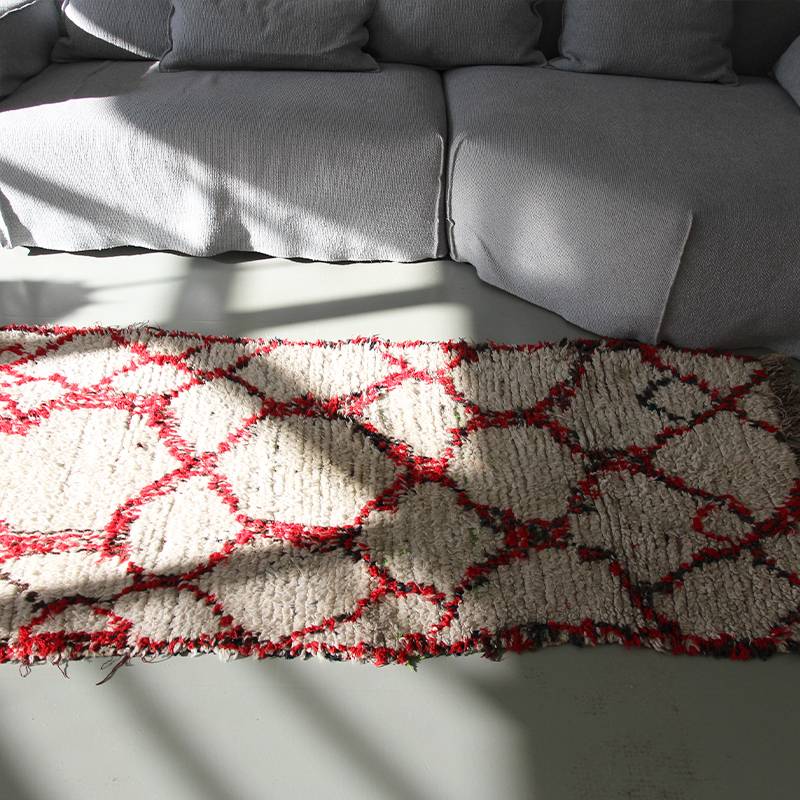Tapis berbère Azilal - 190x95 – Image 7