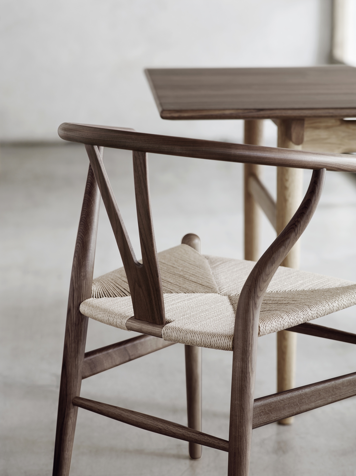 Chaise CH24 Wishbone en corde naturelle – Image 2