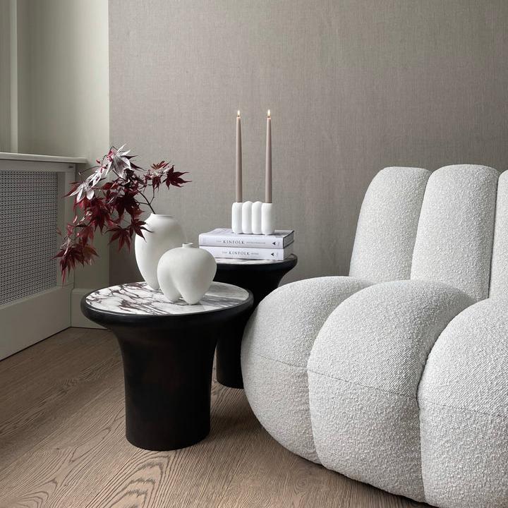 Bougeoir Tube Mini - Blanc – Image 5